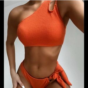Orange bikini set